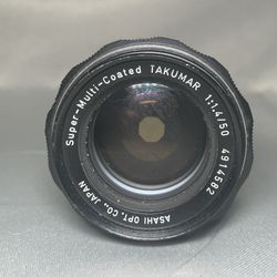 Vintage - Asahi SMC Takumar 1:1.4/50 lens