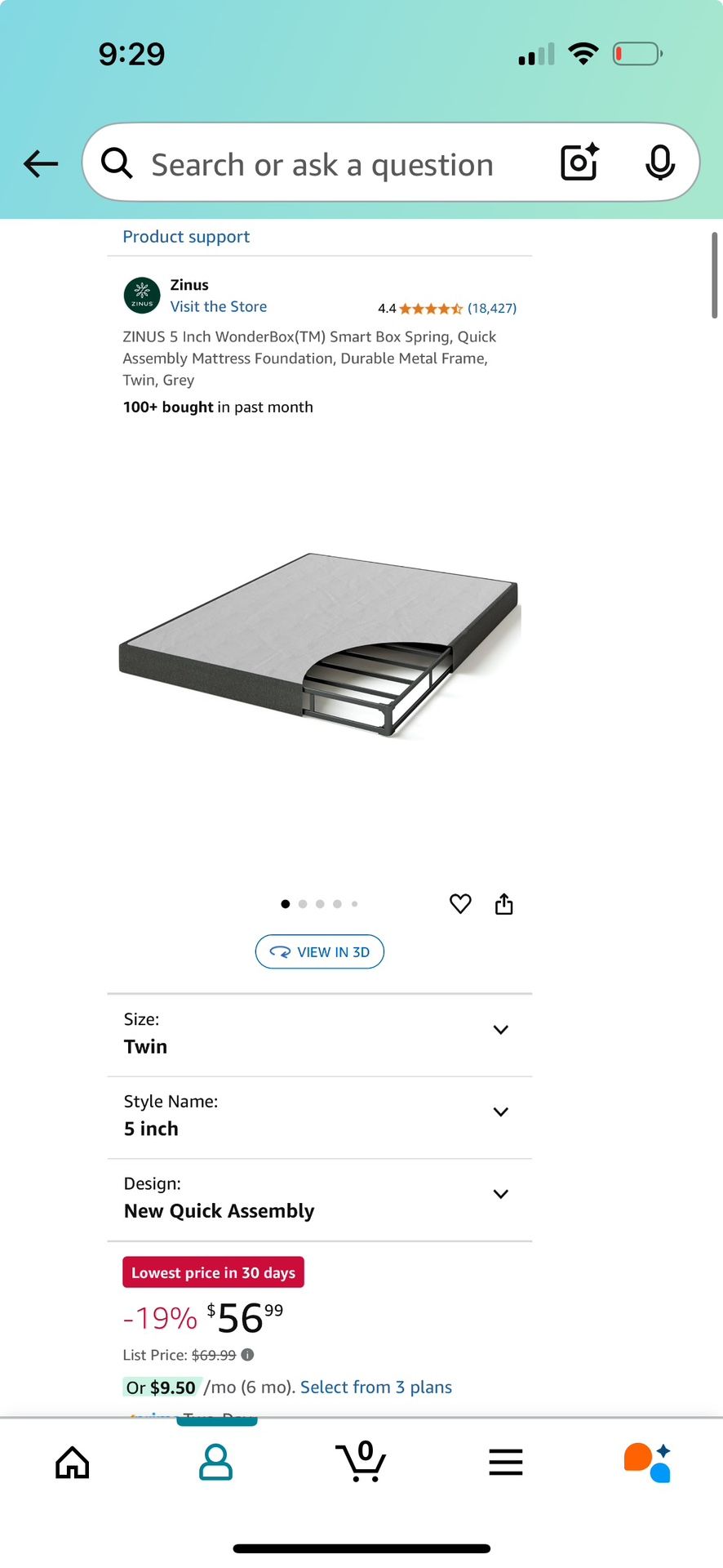 Twin Box Spring