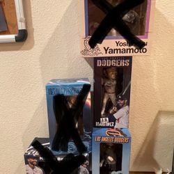 Dodger Bobble heads 