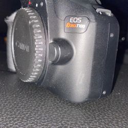Canon EOS Rebel T100 DSLR Camera. MISSING LENS BATTERY AND CHARGER
