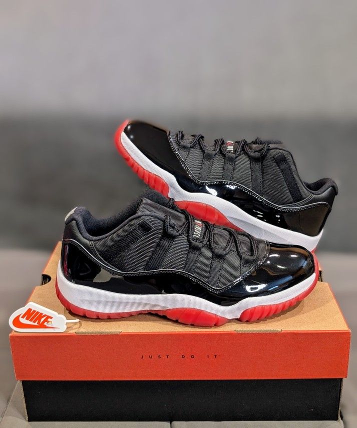 Air Jordan Bred 11 Low Men´s sizes 10, 10.5, 11 Clothing
