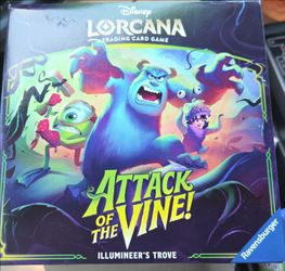 Lorcana Attack of the Vine! Illumineer's Trove Box
