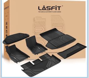 LASFIT Floor Mats & Trunk Mats for Tesla Model S 2021-2025 2026