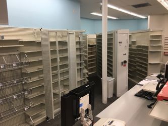 Pharmacy shelving