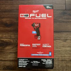 Milwaukee M18 Fuel 1/4 Hex Impact Driver One Key 
