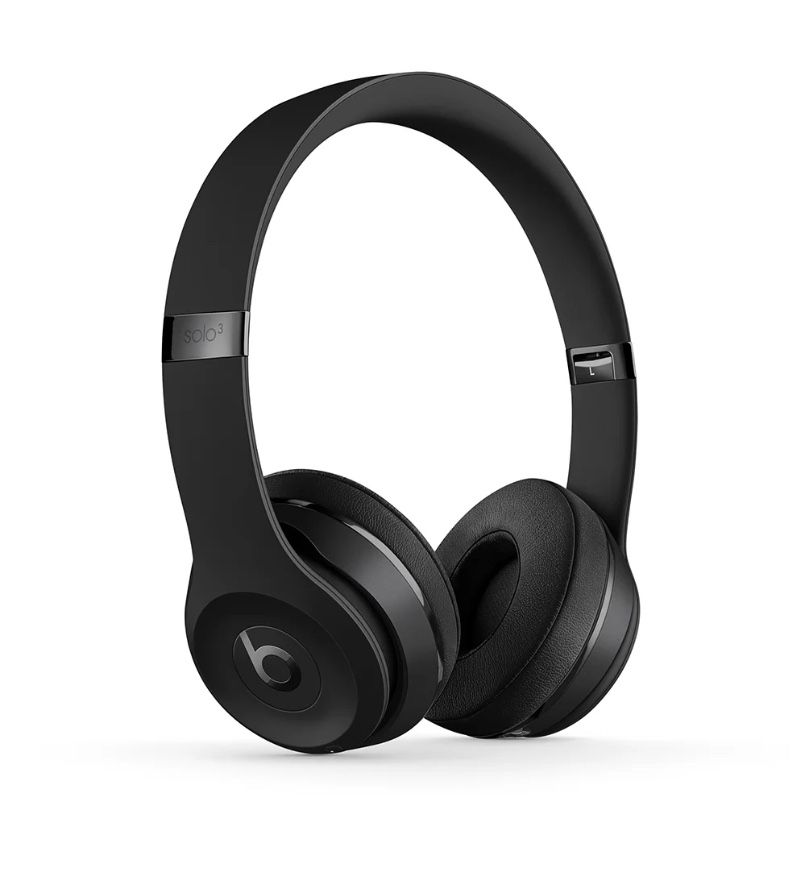 Beats Solo3 Wireless On-Ear Headphones with Apple W1 Headphone Chip, Black, MX432LL/A