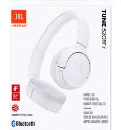 JBL Tune 520BT Wireless Bluetooth Headphones White