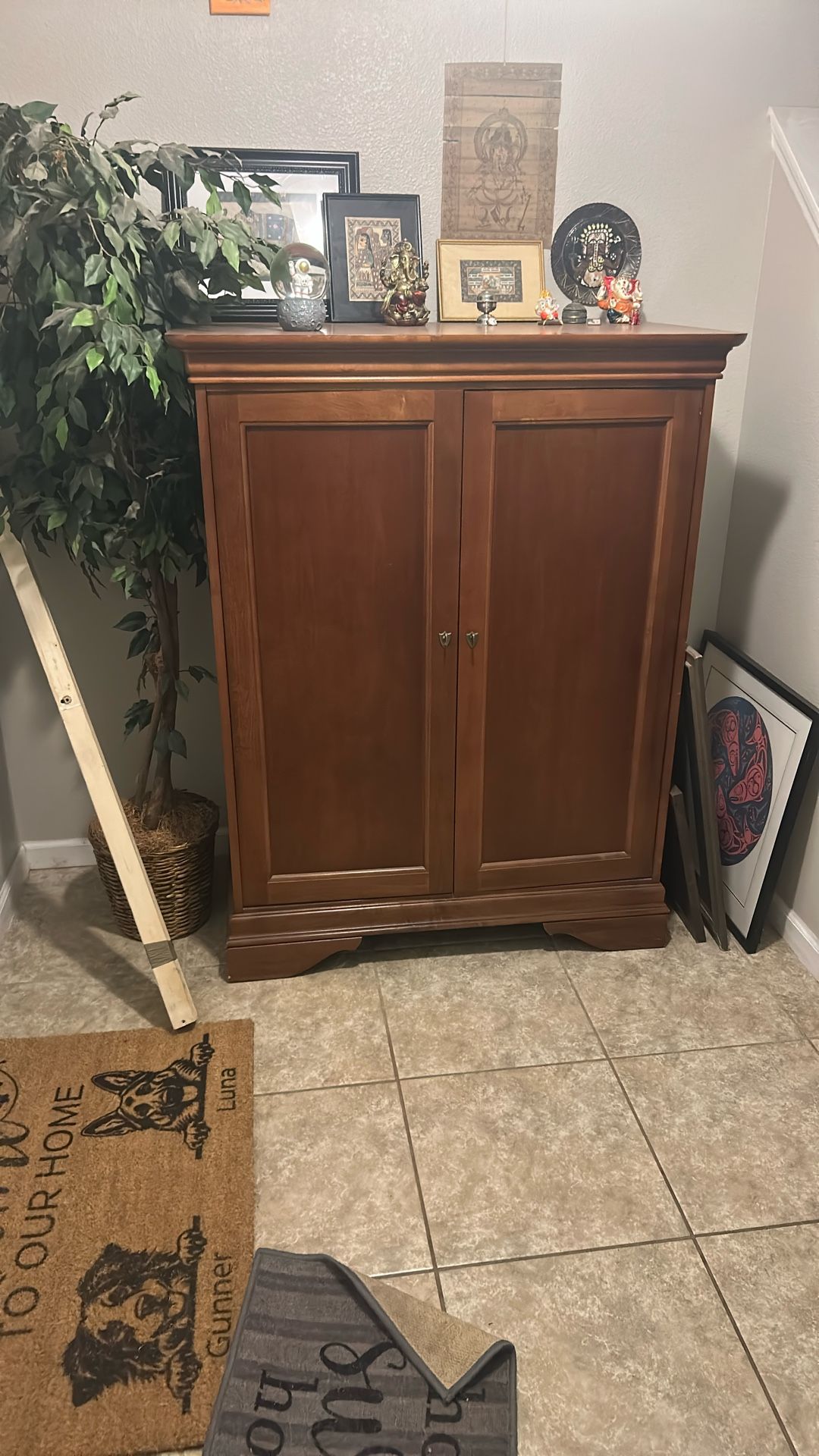 Beautiful Wood Armoire
