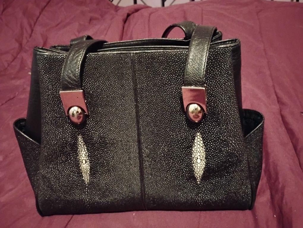 Authentic Stingray Skin Purse