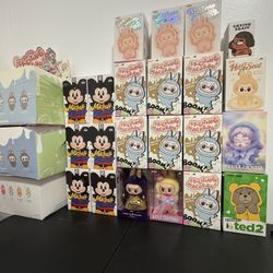 Pop Mart Items W/QR Code To Verify Authenticity 