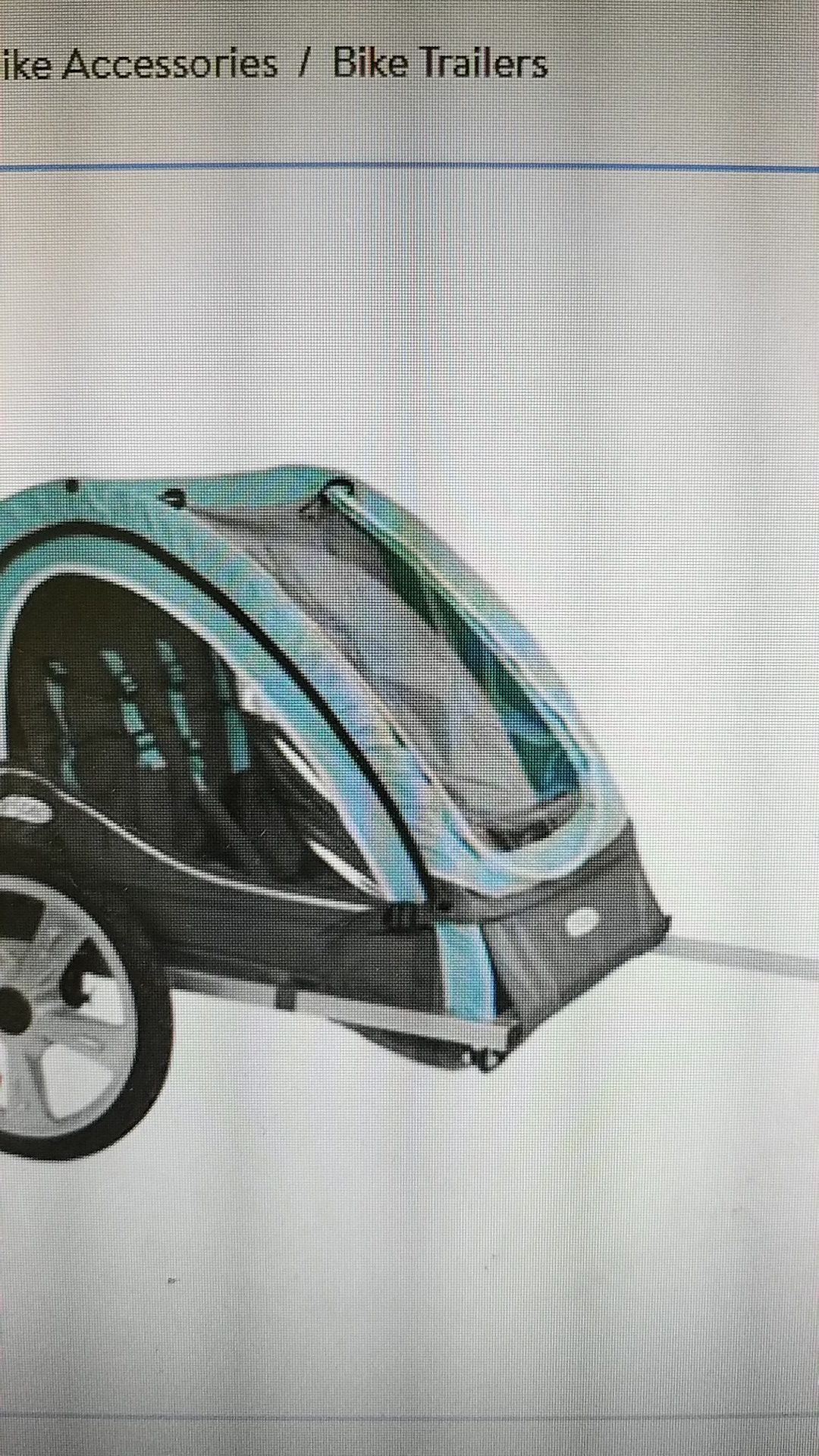 Bicycle baby kids bike trailer