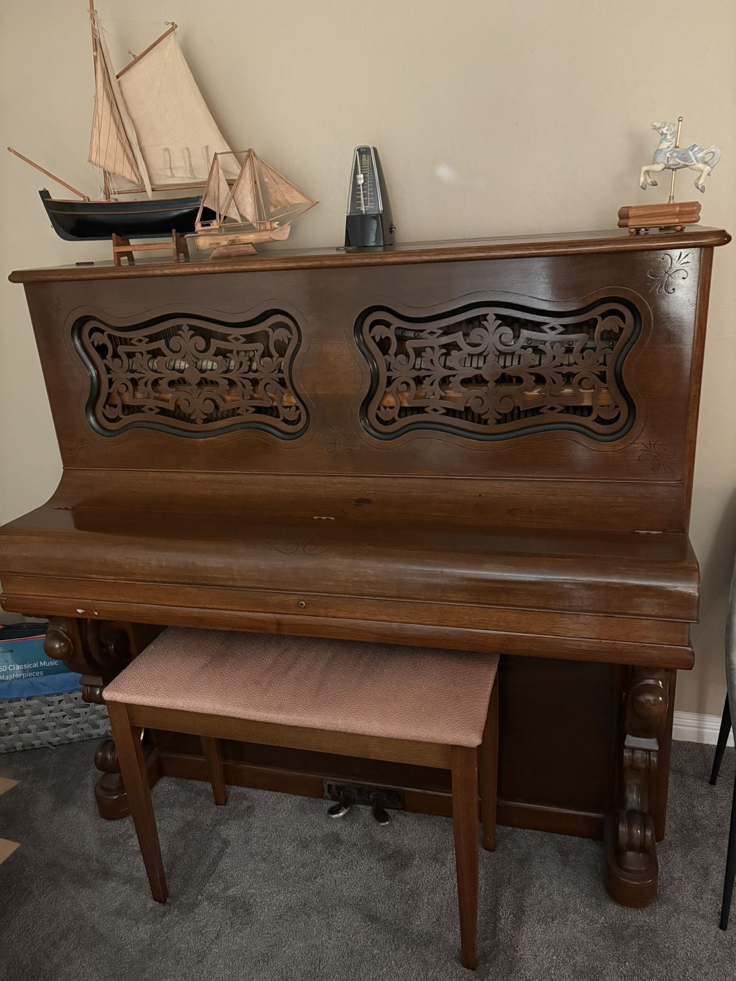 Piano - J & C Fischer Upright