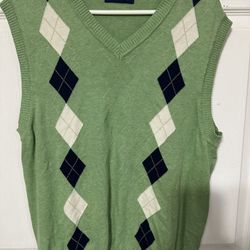 Club Room Argyle Sweater Vest - Men’s Large