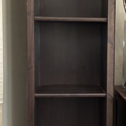Tall Wooden Bookcase
