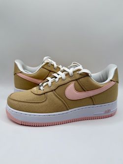 Size 7M/8.5W- Nike Air Force 1 Low Linen Canvas HV2021-200