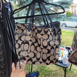 Authentic Coach Diaper Bag Purse 