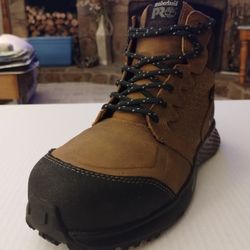 (Size--7.5) Like New, Timberland PRO Women's Reaxion Composite Toe, Waterproof, Model#: C-TIM-A219B
