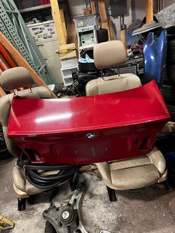 BMW e46 sedan trunk lid