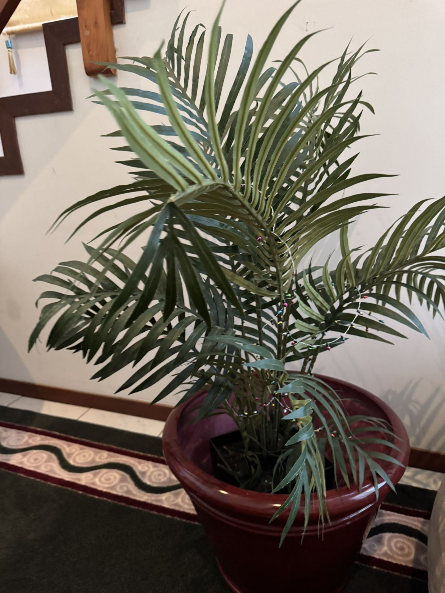 2 Large Fake Plants - Decor