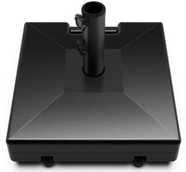 Umbrella Base with Wheels and Handle, 120lbs Heavy Duty Umbrella Stand
