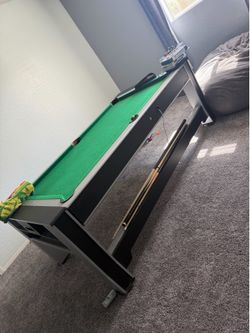 3x1 Pool table, Air Hockey and ping pong