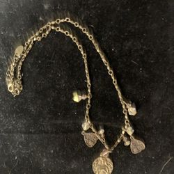 9 inch necklace with charms