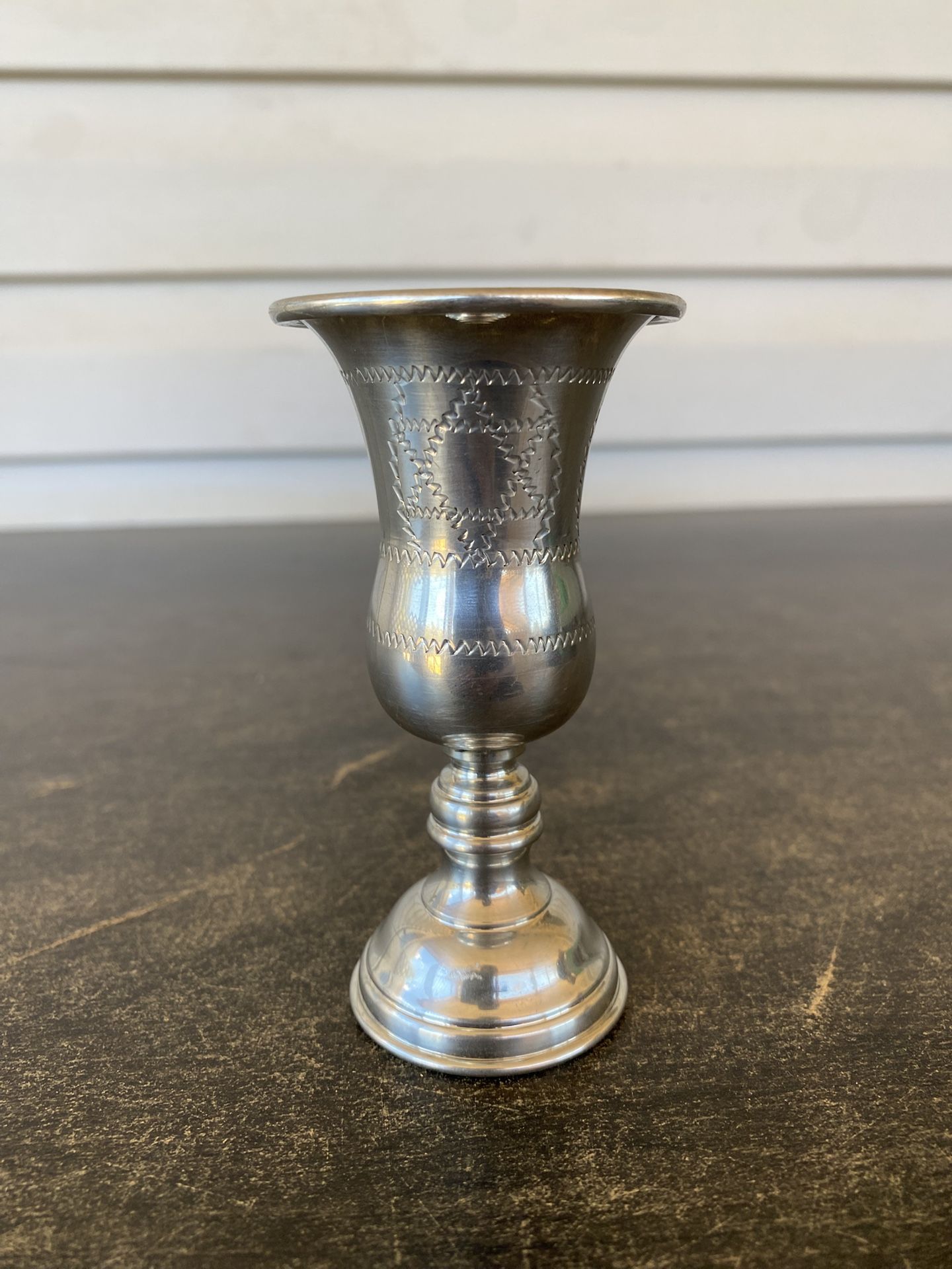 Vintage ESCO Sterling Silver Kiddush Cup / Goblet