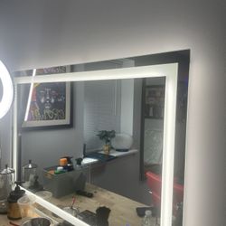 LED BATHROOM MIRROR  48x32