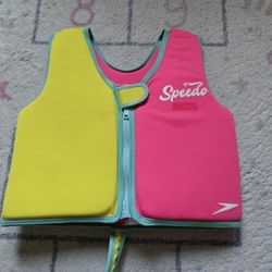 Girl Speedo Swim Vest 2-4 years Old