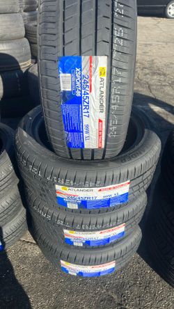 set Of 4 Tire Atlander 245/45/17 Installed And Balanced
