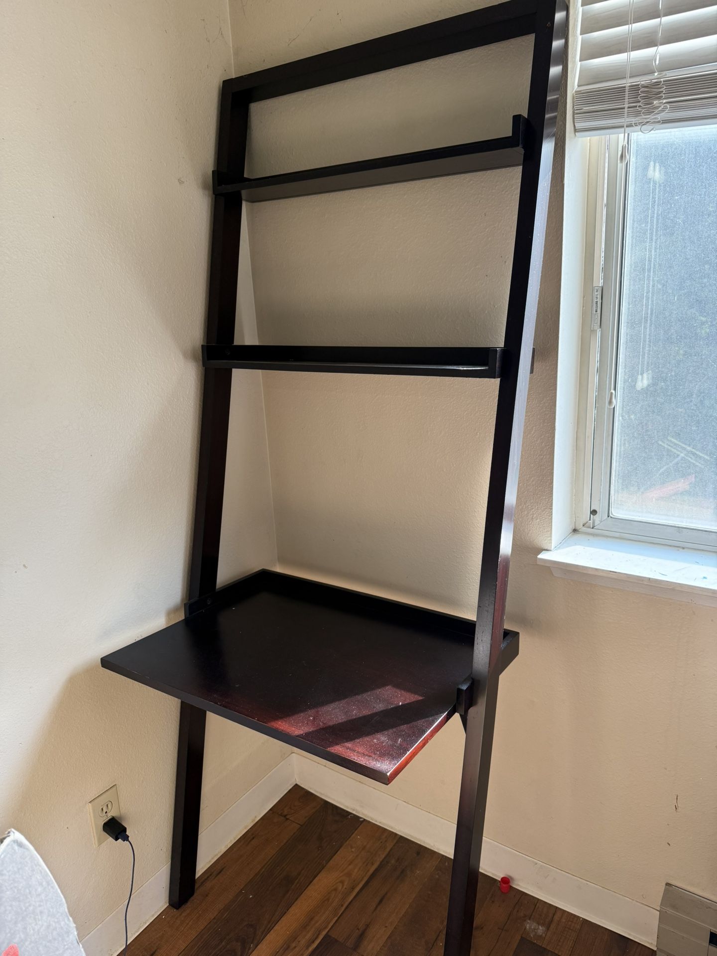 Ladder desk and Shelf