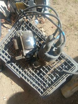 Distributor and starter