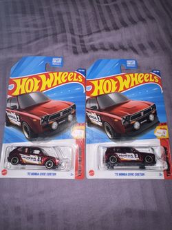 🔥🛞💨Hotwheels Honda Civic Super Treasure Hunt