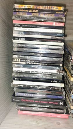48 VARIOUS-METAL/ROCK CD'S (Take all!)