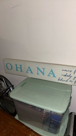 Ohana Stitch Sign 