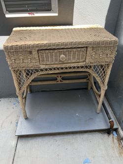 Wooden Crochet Table