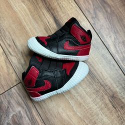 Jordan 1 Bred Toddler Sz3c $40