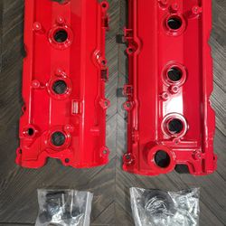 Nissan Infinity 350z G35 VQ35 Red Aluminum Valve Covers