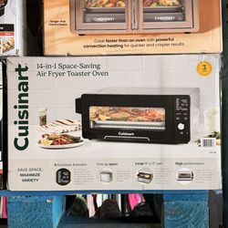 Cuisinart 14-In-1 Space Saving Air Fryer Toaster Oven Brand New In Box