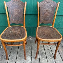 Antique Bentwood Chairs Jacob & Josef Kohn