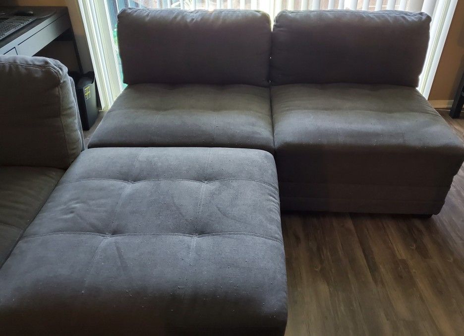 Costco Norris 6 piece fabric modular sectional ikea PO NG chair