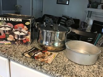 MAGEFESA Star Belly Pressure Cooker 8.4 Qt – 18/10 Stainless Steel, Rounded Bottom, 3 Safety Systems, Works on All Stovetops Including Induction, 8 PS