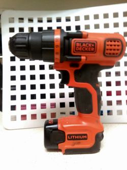 BLACK & DECKER LDX112 LITHIUM DRILL/DRIVER