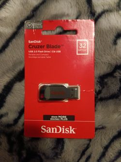 SanDisk Cruzer Blade 32GB USB 2.0 Flash Drive
