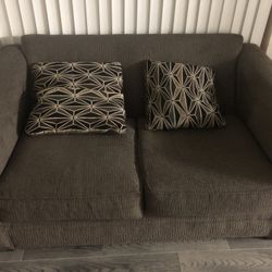 Brown Couches In Good Condition
