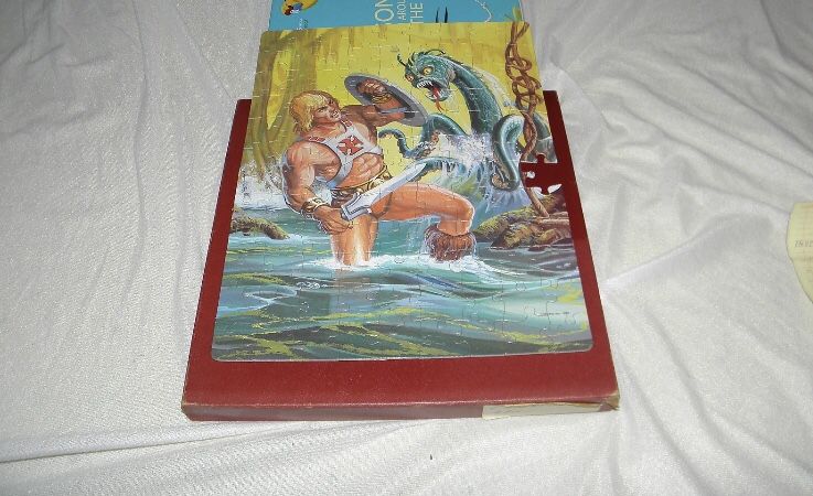 Vintage 1984 Masters Of The Universe 100 Piece Puzzle Missing 1 Piece