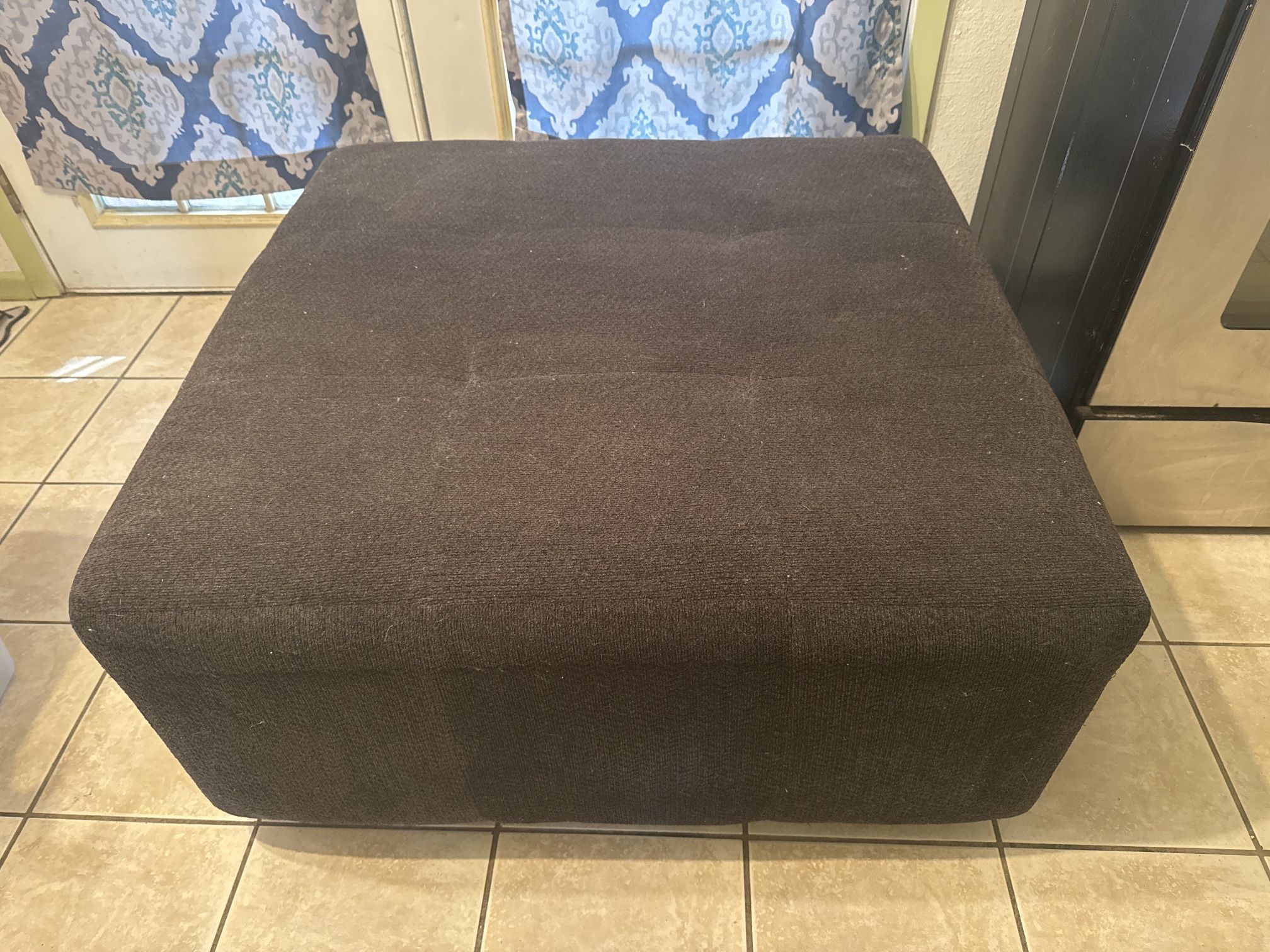 Stored & Funny: Big Chunky Ottoman – $45