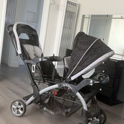 Baby trend Sit N’ stand double Stroller 