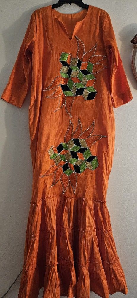 Senegalese Dress / Gown - Size Large 