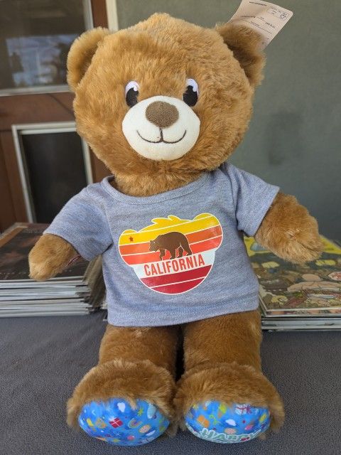 Build A Bear Workshop California Bear
